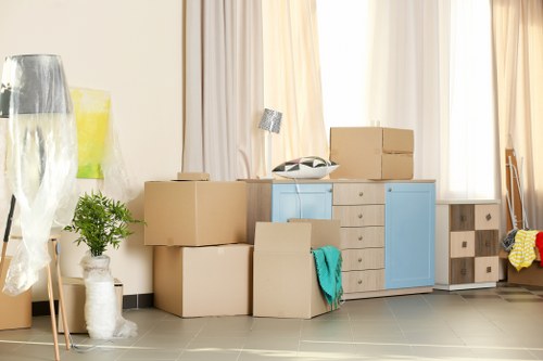 Removal team supporting a residential move near Shepherds Bush
