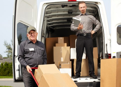 Illustration representing accessible moving services in Shepherds Bush