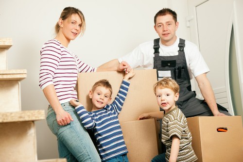 Careful furniture loading for a Shepherds Bush flat move