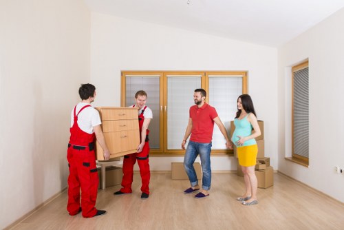 Training and equipment checks for a safe removals service