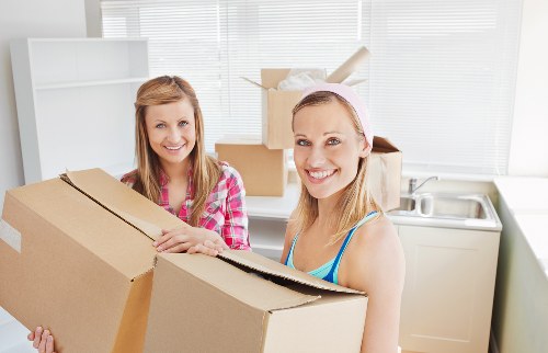 Business relocation service handling office items in West London